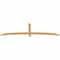 Ekena Millwork Bellingham Timber Gable Bracket, Western Red Cedar, 96"W x 28"H x 1 1/2"D x 3 1/2"F, 7/12 Pitch GBW096X28X0204BEL00SWR - alternate 5